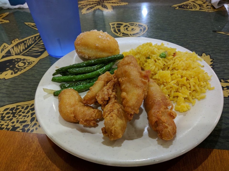 Fried Shrimp Combo